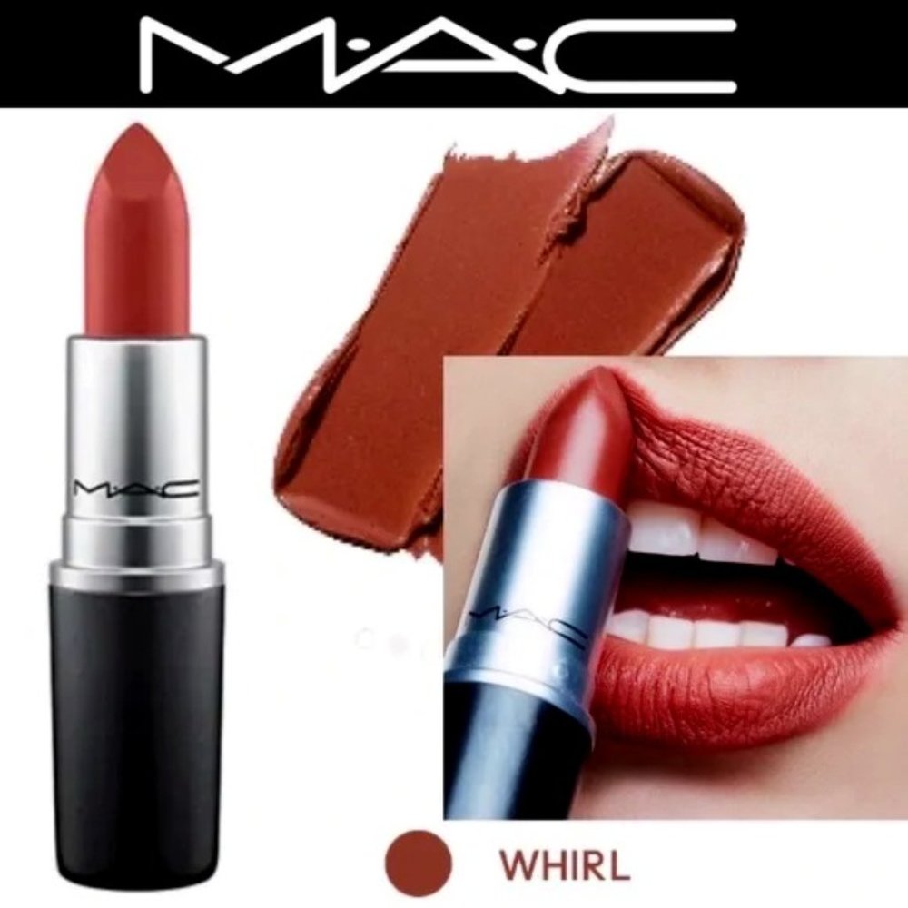 MAC Matte Lipstick Whirl 626 Brand New in Box 0.10 oz 3 g